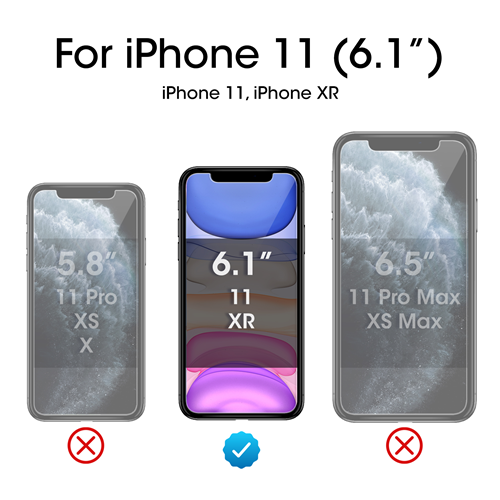 Amfilm Iphone 11 Xr Glass Screen Protector 2 Pack Techmatte