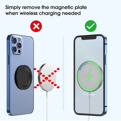 Magnetic Plate Compatible with MagSafe Accessories