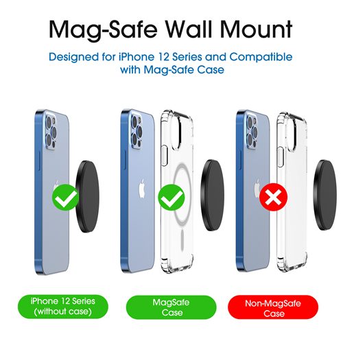 Ledelse Depression Kunstig MagGrip Magnetic Wall Phone Mount - TechMatte
