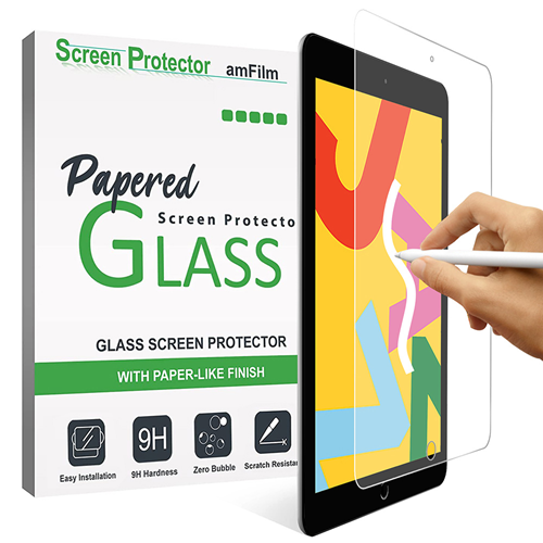  amFilm Privacy Screen Protector Samsung Galaxy S22 Plus 5g 6.6  inch, Samsung Galaxy S22 + 5g 6.6 inch with 2 Pack Camera Lens Protector,  Fingerprint ID Compatible, Easy Installation, Hybrid, 2+2