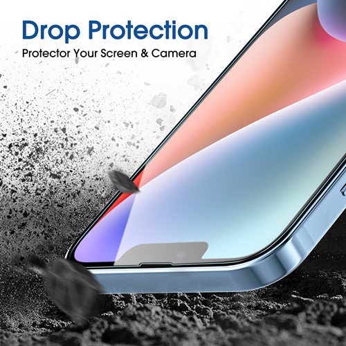 amFilm OneTouch Screen Protector & Camera Protector for iPhone 13 Pro Max  2-Pack Each – TechMatte