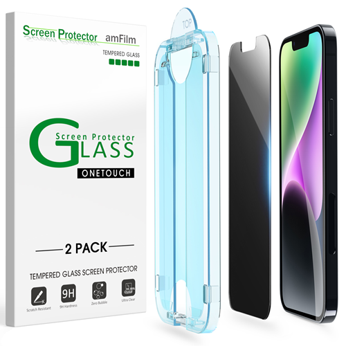 iPhone 14 Plus/iPhone 13 Pro Max Tempered-Glass Privacy Screen Protector