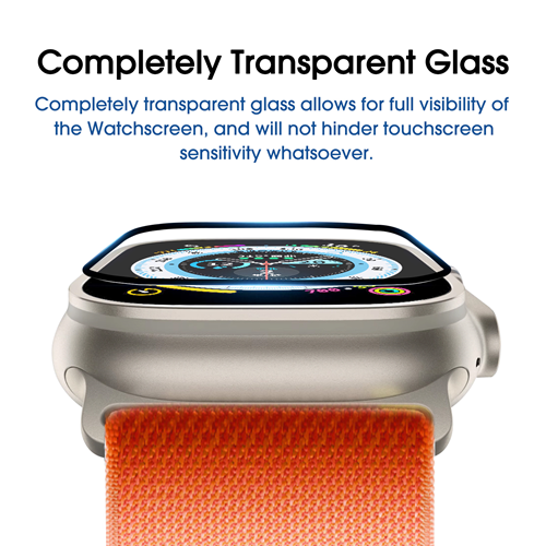 amFilm Glass Screen Protector for Apple Watch Ultra - Thumbnail 2