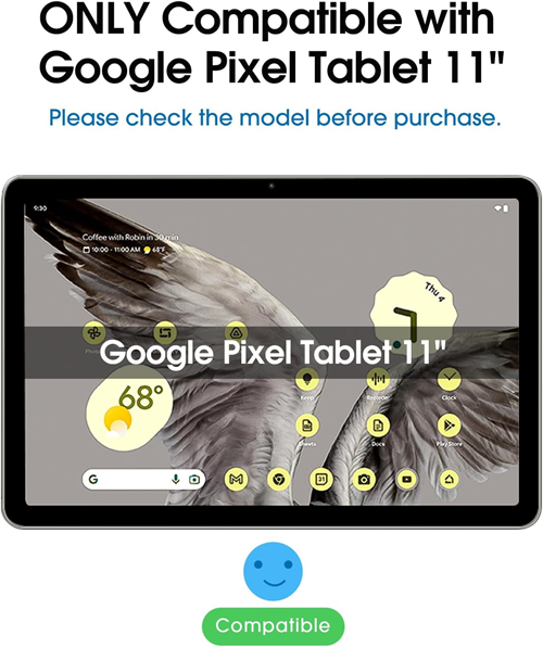 amFilm Pixel Tablet 11” Screen Protector TechMatte - 2-Pack