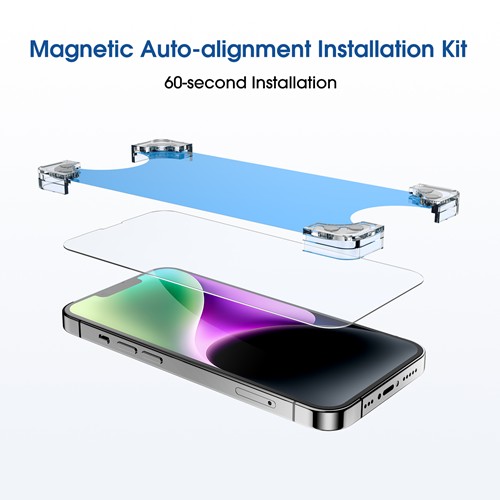 Metall Magnetische Matte Fall Für iPhon 12 13 14 Pro Max 14Plus