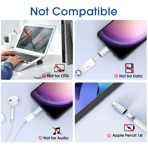 Audio Adapter Headphone Adapter For Iphone Walmart Usb C Lightning - Main Image